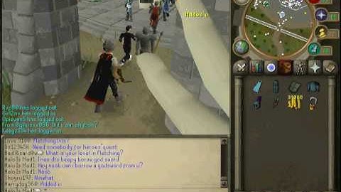 how to get a godsword fast!!