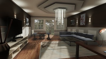 Realtime Render Project: Warm Interior - Unity 2020.2