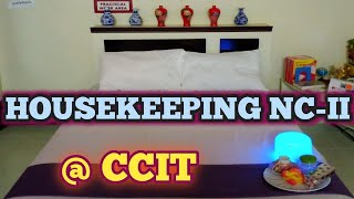 Housekeeping NC-II @ CCIT- Calamba | Donnix SanTV