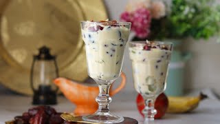 Fruit Custard | Easy dessert recipe|Fruit salad with custard powder | The cookbook