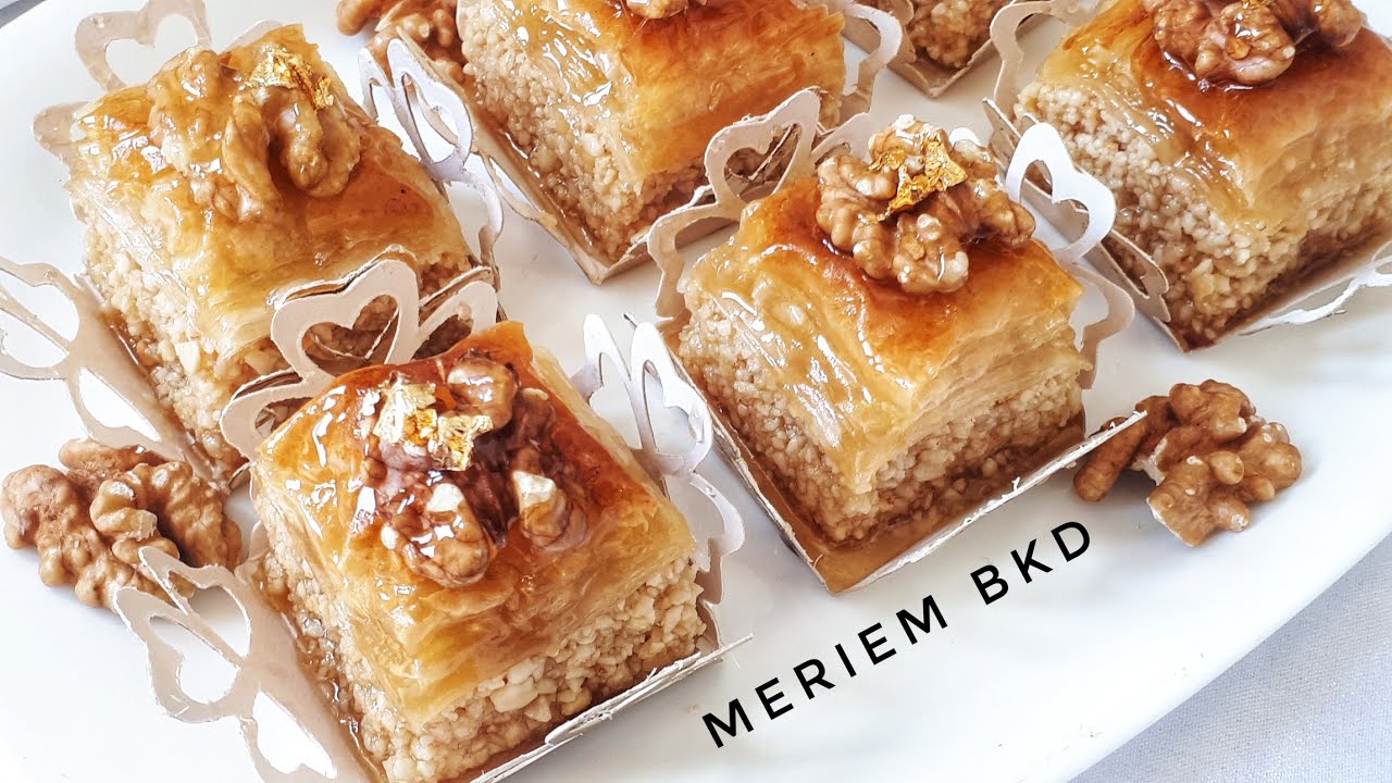 بقلاوة تركية 😍 بعجينة فيلو الجاهزة #بقلاوة_تركية #بقلاوة_فيلو #بقلاوة