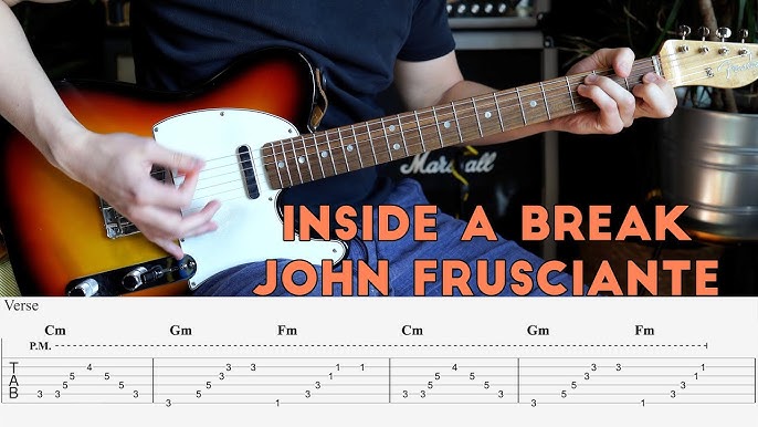 Mascara guitar pro tab by John Frusciante @