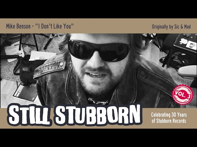 Mike Benson - I Don't Like  You