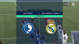 CD Las Rozas - Real Madrid Juvenil C | 1ª División Autonómica Juvenil 2022/23 | Jornada 26