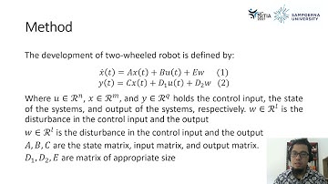 H Infinity Controller Design of Two Wheeled Mobile Robot Under Disturbance