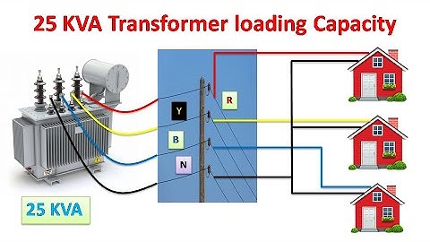 25 KVA transformer से कितने घरों को बिजली दे सकते है ll 25kva transformer loading capacity ll