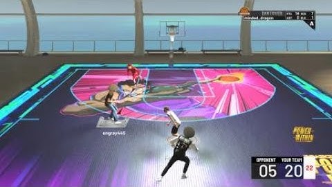 My first nba 2k22 Snatch block