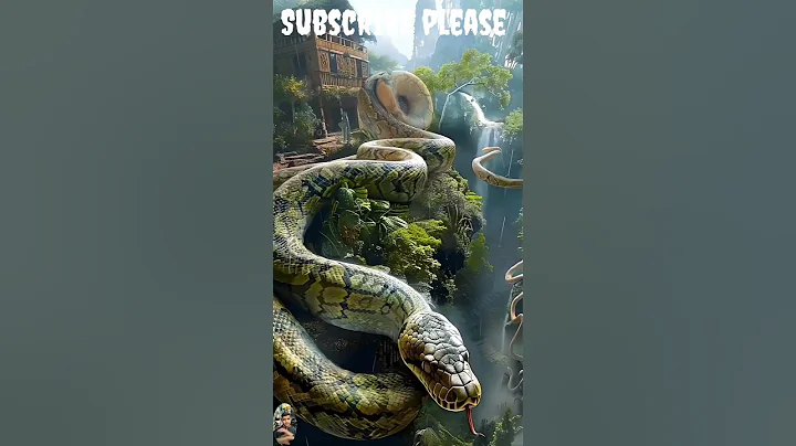 AI Travel Discovery | Python attacking Bus | Amazon Jungle #shorts #nature #art