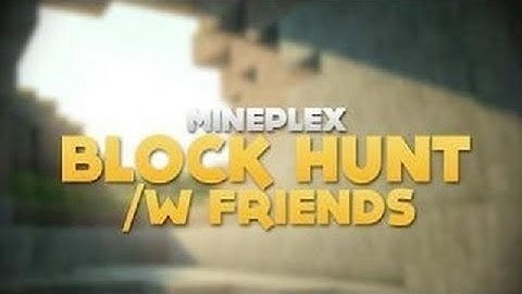 Minecraft Minigame Mash-up: Block Hunt (Part 1)