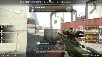 CS:GO Competitive "-xOtic Twist" Best Plays (Silver Rank)