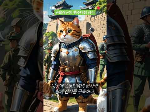 권율장군의 행주대첩 #권율 #행주대첩 #역사