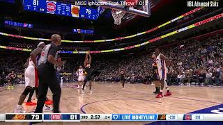 Oso Ighodaro Full Highlights Phoenix Suns vs Detroit Pistons Jan 15, 2026