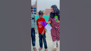 How To Flying Kite 🪁😲😂 #shorts #rockingfunwithnadeem