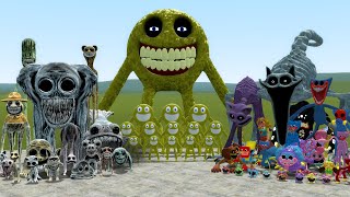 Roblox Innyume Smiley vs All Zoonomaly Monsters vs All Poppy Playtime Chapter 3-1 In Garry's Mod