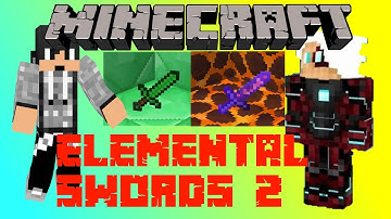 Minecraft: Sword+ 2 by Night Fang and Me | How to get an Emerald and Magma Sword | Two Commands