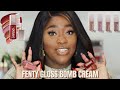 FENTY GLOSS BOMB CREAM -TRY ON & REVIEW