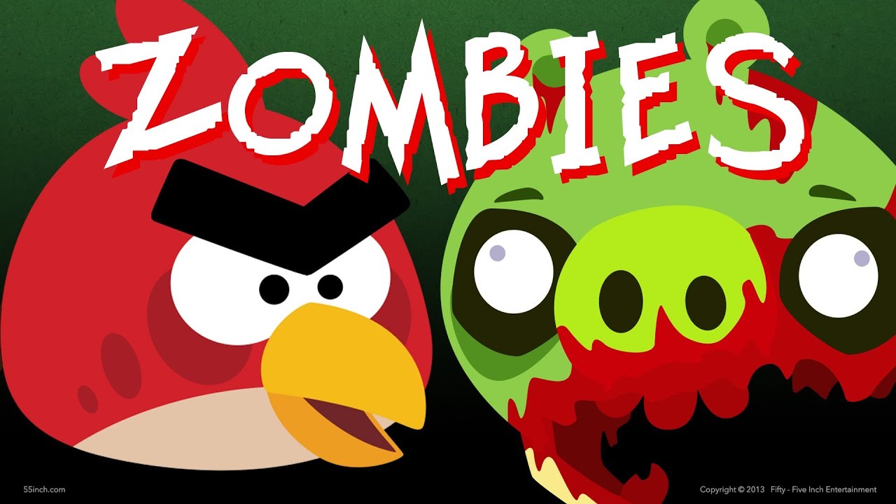 Angry Birds VS Zombies Parody The Squawking Dead YouTube