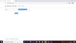 AngularJS : Validate Age (Number) Range using Regular Expressions