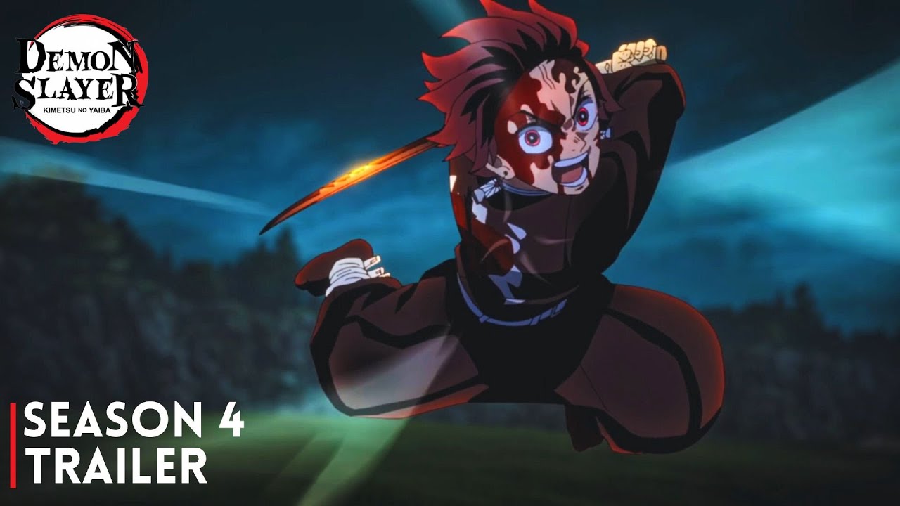 TRAILER OFICIAL! DEMON SLAYER TEMPORADA 4. 