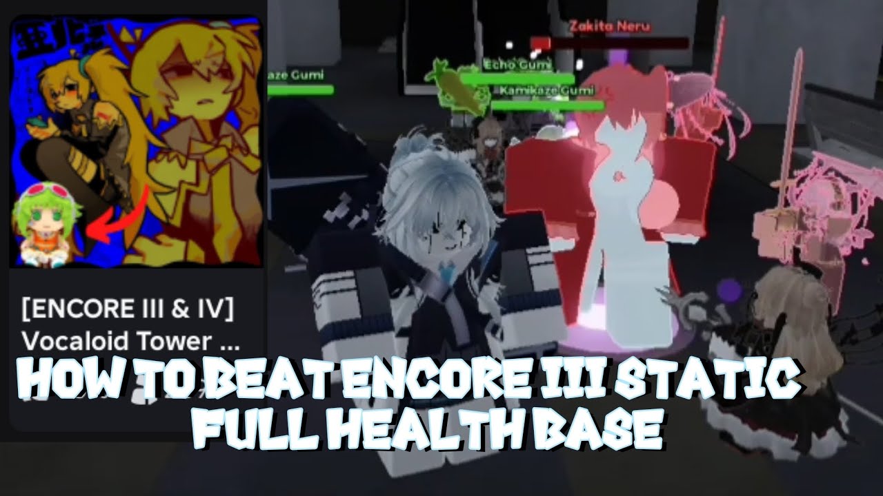[Vocaloid Tower Defense] Beat Encore III Static Full Health Base - YouTube