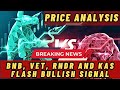 Price analysis  bnb vet rndr and kas flash bullish signals