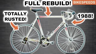 Vintage Raleigh Eclipse Restoration! 1988 Road Bike Rebuild!