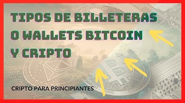 Tipos de Wallets/Billeteras Bitcoin y Cripto