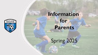 EVSC Spring 2025 Parents Session