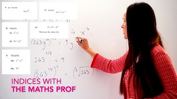 De wiskundeprofessor: Indices/Exponenten NIEUWE EXAMENVRAGEN! (Deel 1)