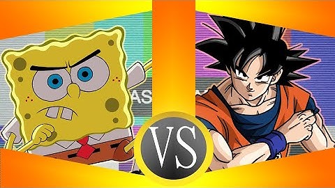 SpongeBob VS. Son Goku (Spongebob Squarepants vs. Dragon Ball)(sprite animation)