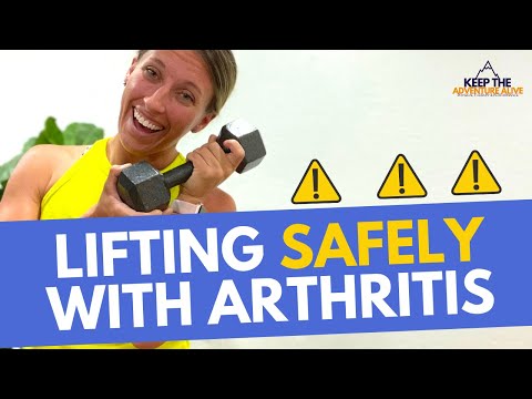 TOP 9 STRENGTH Exercises for Arthritis | Weight training edition | Dr. Alyssa Kuhn