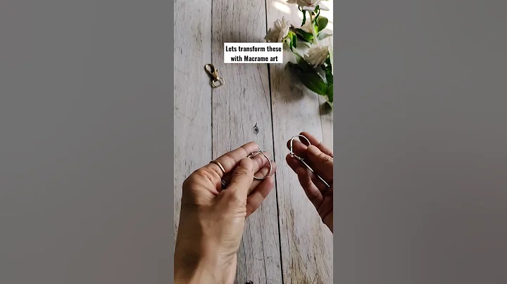 🤘Let's transform these with macrame art #macrame #shorts