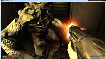 Doom 3 Bfg Edition on Pc Monorail Skybridge Level Part 23