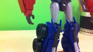 First Edition Optimus Prime Stop Motion Short