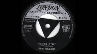 Larry Williams - She Said 'Yeah' - 1958