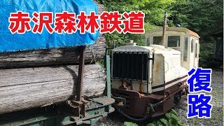 【赤沢森林鉄道】乗ってきたよ～【復路】