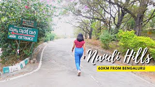Road Trip to Nandi Hills | 60 KM from Bangalore to Watch Sunrise | Weekend Travel Vlog | FairyFork by FairyFork 19,997 views 2 years ago 9 minutes, 28 seconds
