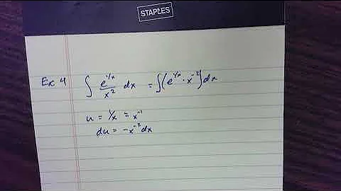 Lesson 4.5 Integration by Substitution