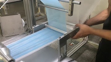 Fabric threading tutorial mask machine