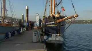 Turn to Starboard: The launch of the 'Spirit of Falmouth' by BBC Spotlight