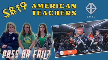 AMERICAN TEACHERS React to #SB19 "MAPA" Live on the Wish USA Bus