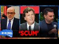 Ref:JGvWiSWzDAY Ben shapiro, mark levin torch tucker carlson for fuentes interview | rising+