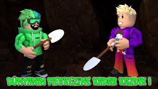 Dünyanın Merkezine Kadar Kazdık W/Han Kanal | Roblox Earth Core Exploration