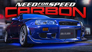 NFS Carbon | Nissan Skyline GT-R R34 Extended Customization & Gameplay [1440p60]