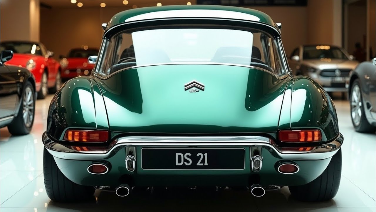 Представлен Citroën DS21 2026 года: нестареющая икона, возрожденная с футуристической роскошью.
