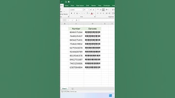 Barcode Making Tricks In excel #learning #trending #exceltips #viralshorts #computereducation