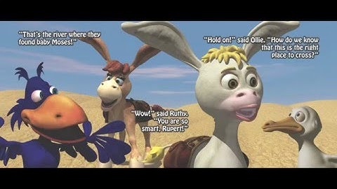 Donkey Ollie African Adventures Book with Music Boat Angel