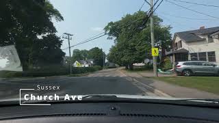 What Does Sussex New Brunswick Look Like Driving Tour