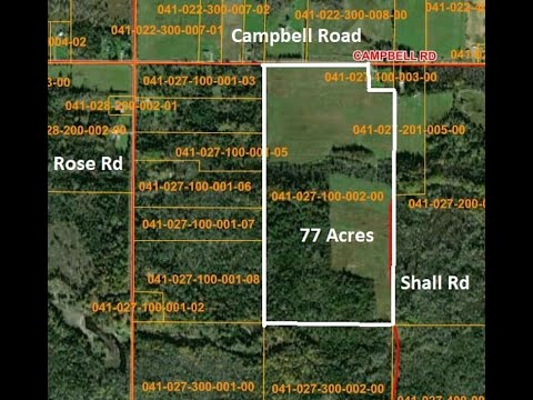 2651 Campbell Road, Cheboygan, MI home video tour