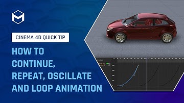 #C4DQuickTip 18: How to continue, repeat, oscillate and loop animation in Cinema 4D